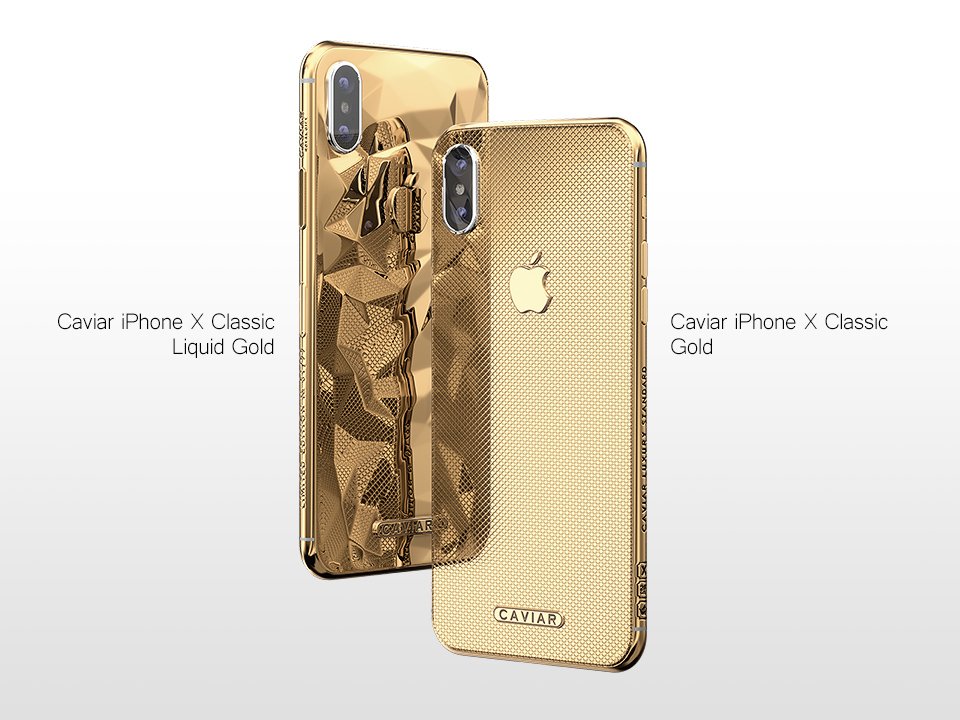 Conheça o “iPhone X dourado” feito de ouro 24K pode custar quase R$ 17 mil