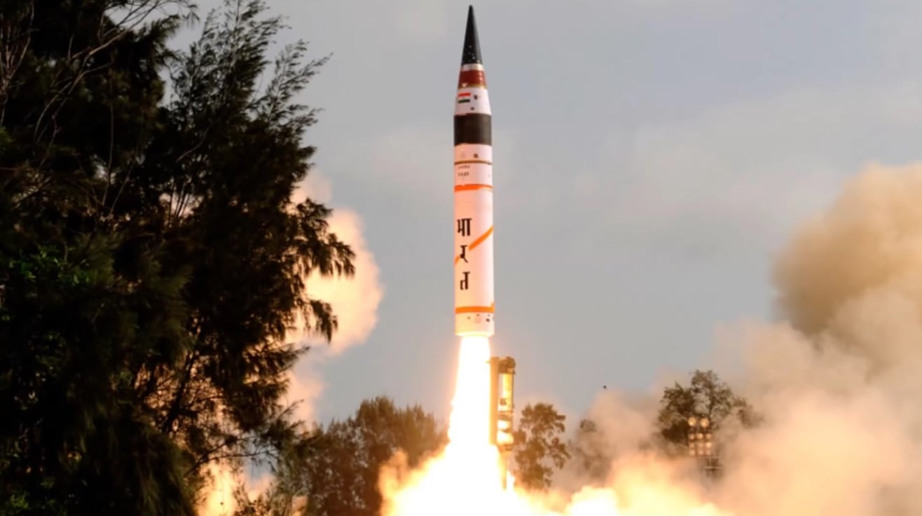 India's Nuclear Missile Test