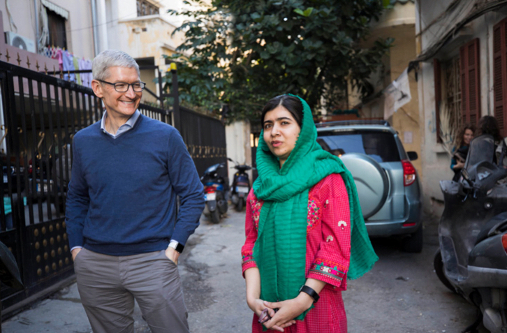 Apple Malala Fund Partnership