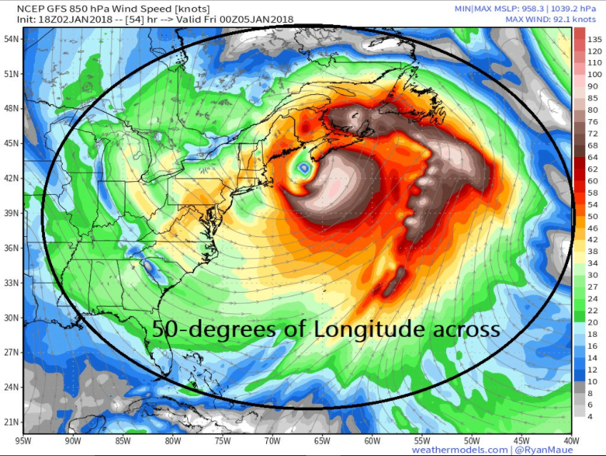 Bomb Cyclone Hits East Coast