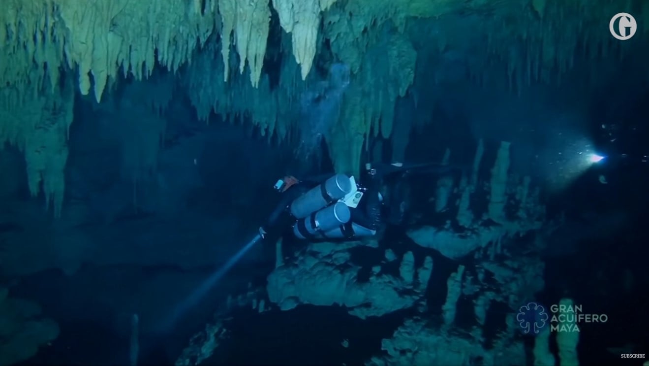Longest Flooded Cave