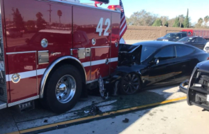 Tesla Model S Crash