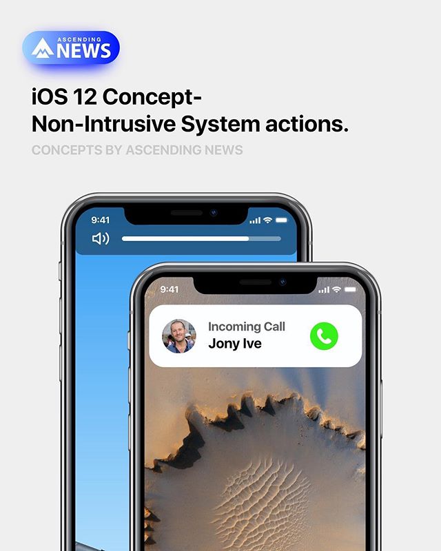 iOS 12 Concept