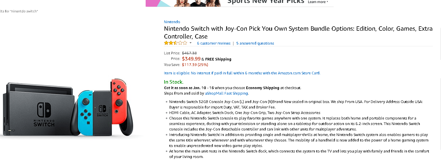 nintendo switch