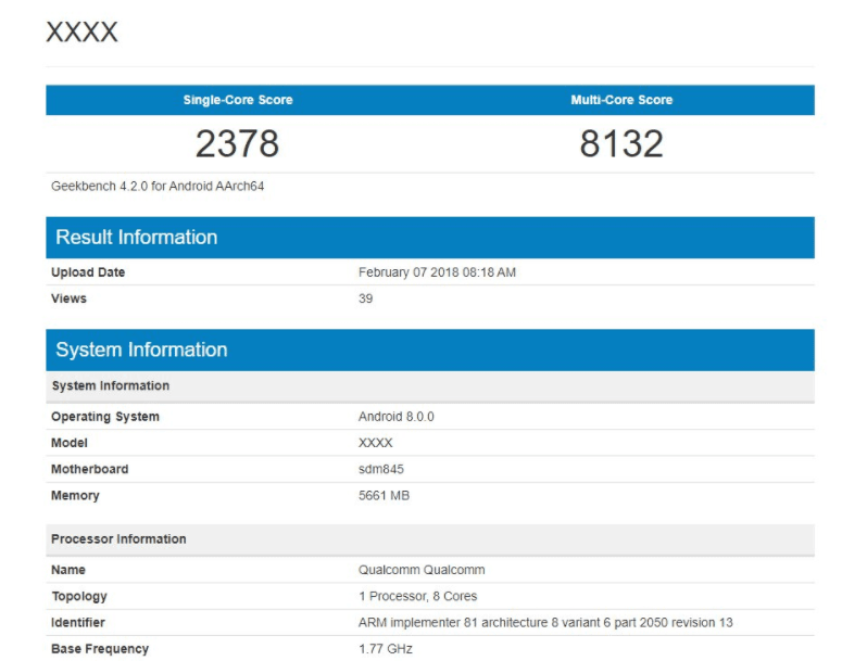 Galaxy S9 Exynos 9810 Snapdragon 845 Benchmark