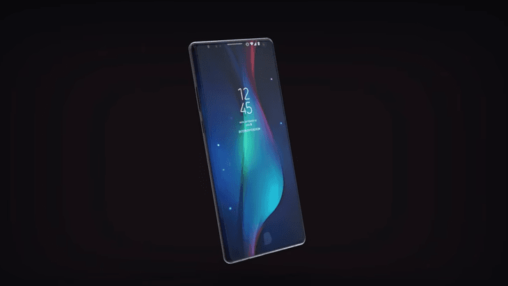 This Galaxy Note 9 Concept Flaunts A Fully Bezel-less Design