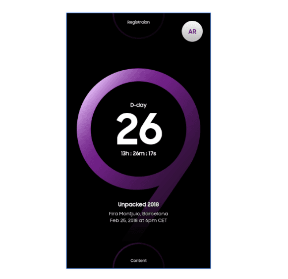 Samsung’s Unpacked App To Let You Experience Galaxy S9 In Augmented Reality