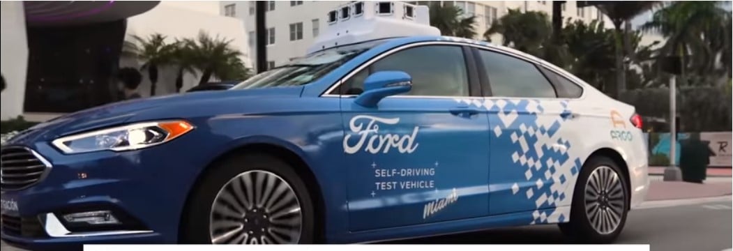 ford autonomous cars miami