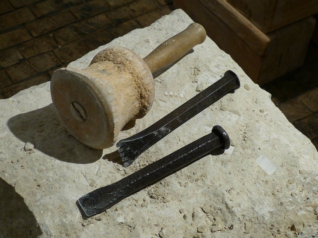 Set Of Stone Tools