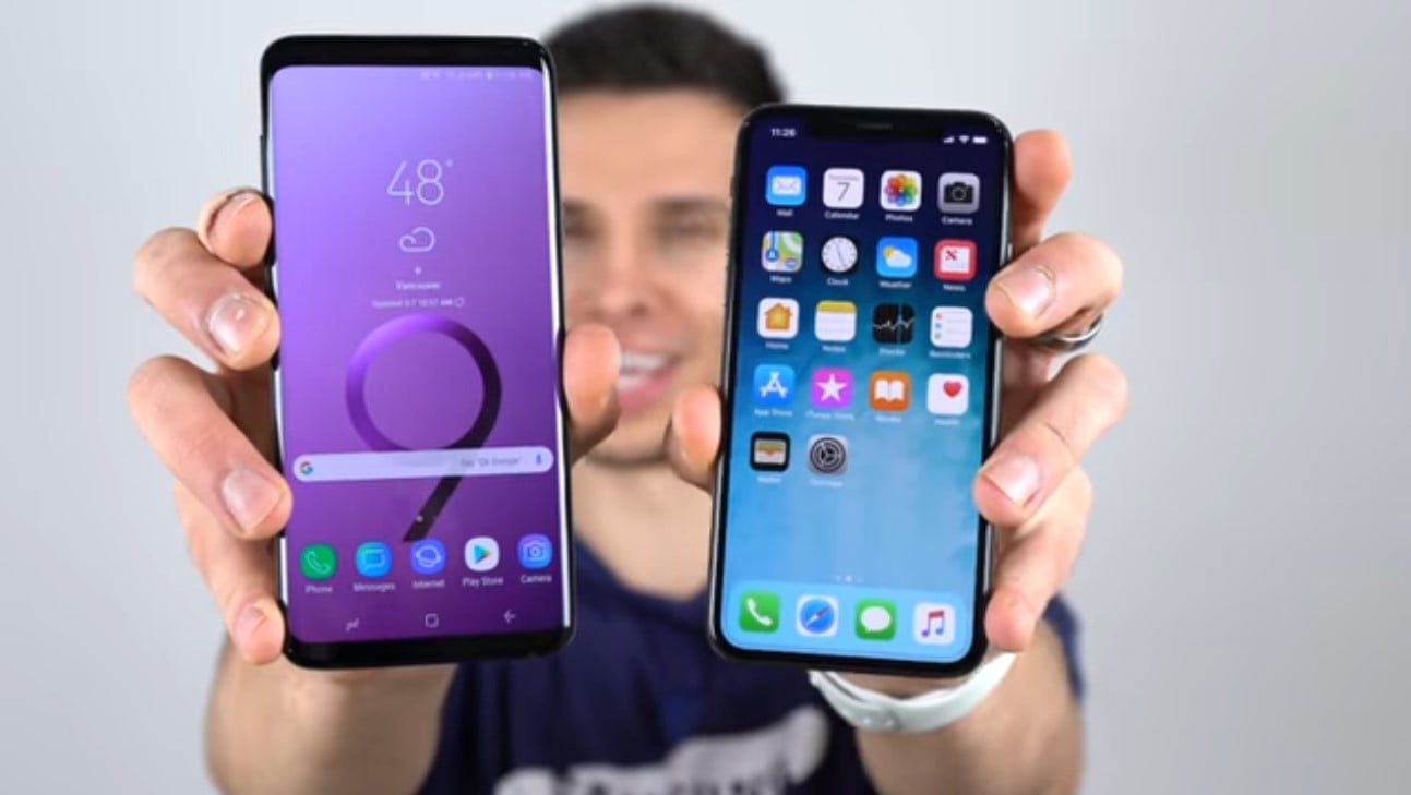 Galaxy S9 Vs iPhone X