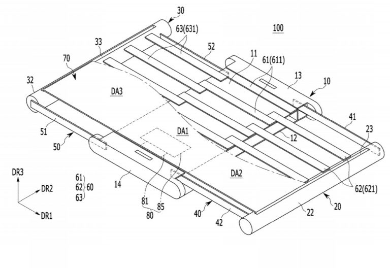 Samsung Applies To Patent An Expandable Phone