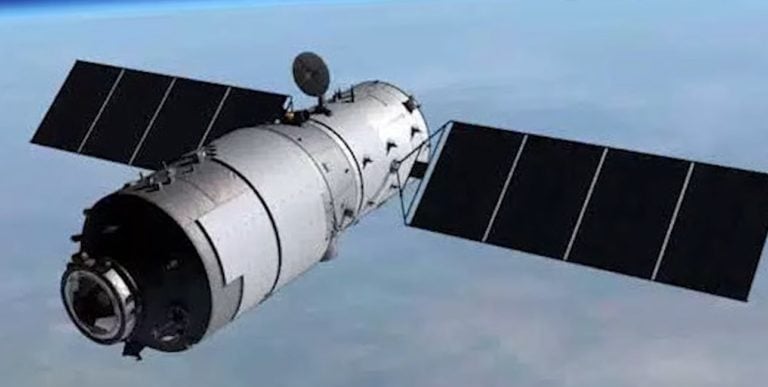 Malfunctioned Chinese Space Station Crashes Back To Earth