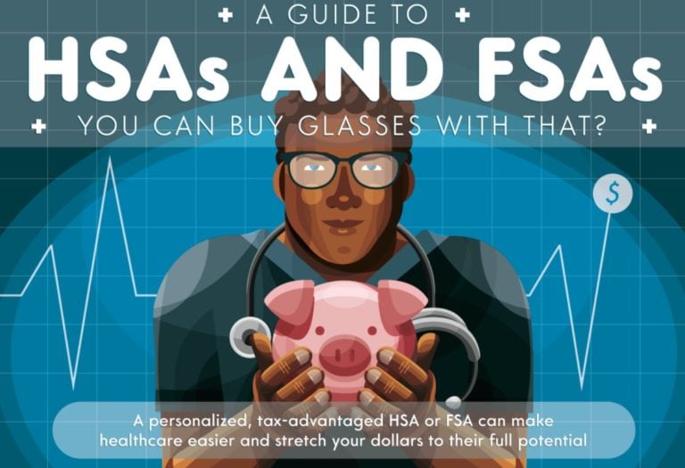 A Guide To HSA And FSA Infographic