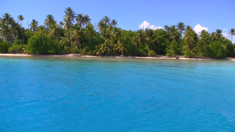 Sea-Level Rise, Wave-Driven Overwash May Severely Affect Coral Atoll Islands