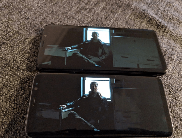 Galaxy S9 Plus Black Crush Screen Issue