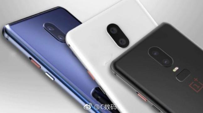 OnePlus 6 Leaks In Blue, White, And Black Colors With Red Alert Slider