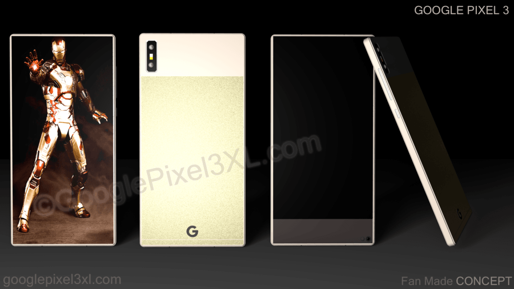 Google Pixel 3 Concept Images 