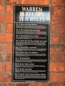 Warren Buffetts Ten Rules Jimmy Johns Vintage Value Investing 1