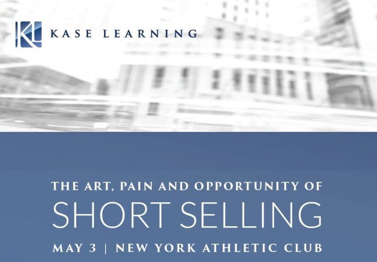 The Art Of Short-Selling – Notes From The Conference