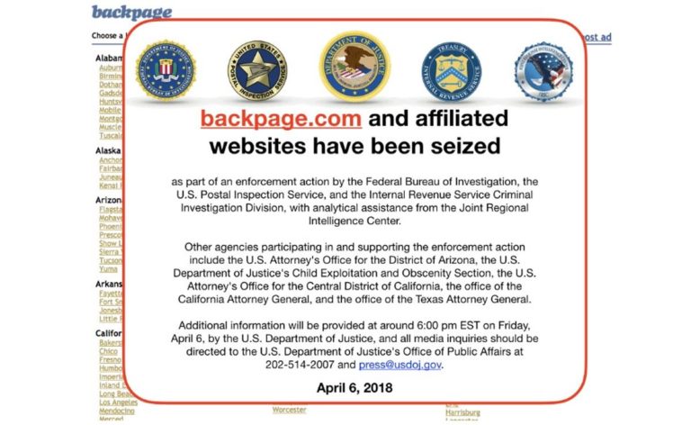 Backpage.com Shutdown By FBI To Stop Child Sex Trafficking
