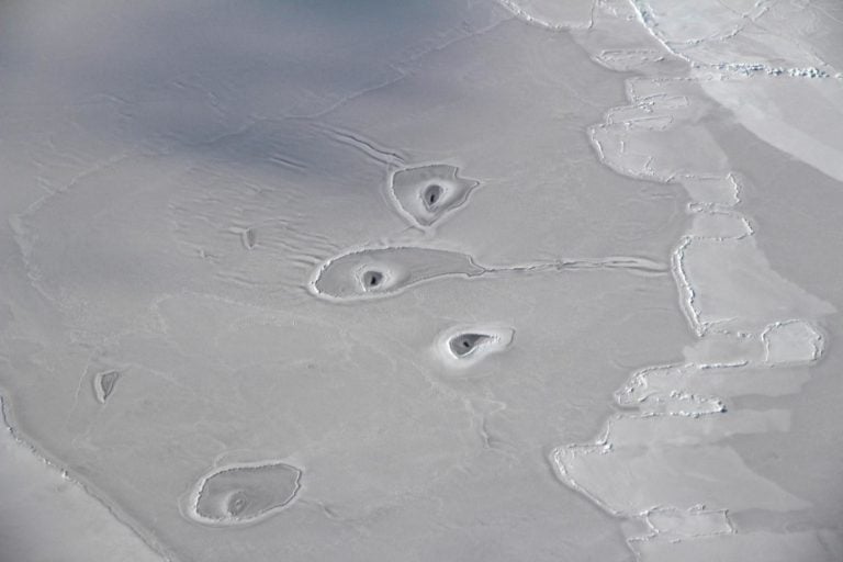 Mysterious Ice Holes In The Arctic Confuse NASA Scientists