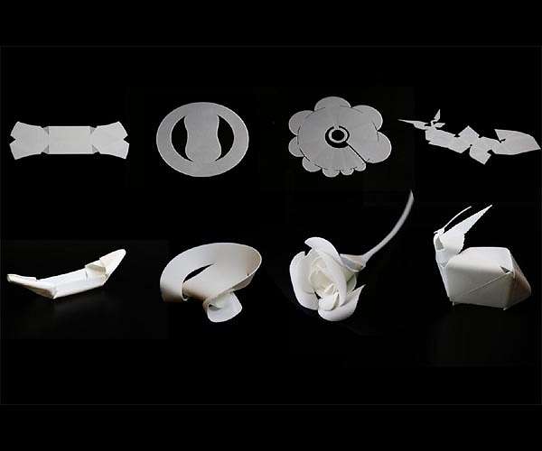 Self-Folding Materials With A 3D Printer