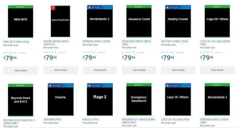 Walmart Accidentally Leaks Borderlands 3 And Rage 2 Ahead Of E3