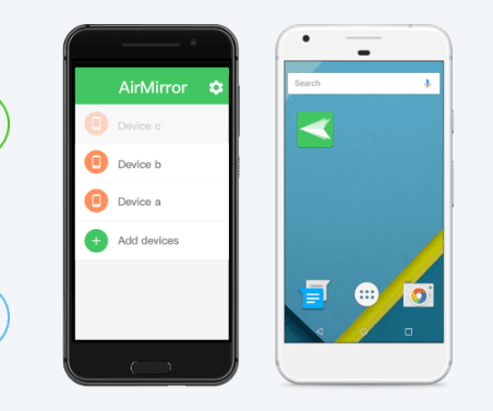 AirMirror app, Control Android Device Using iPhone