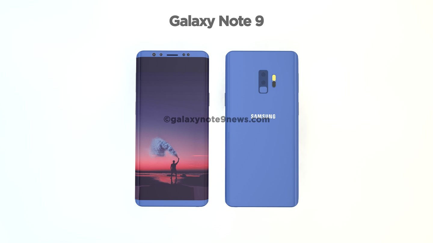 Galaxy Note 9 Concept Images