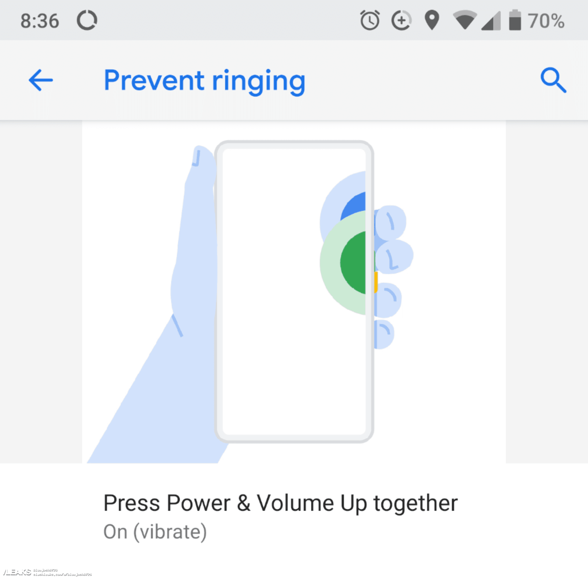 Google Pixel 3 Display Notch