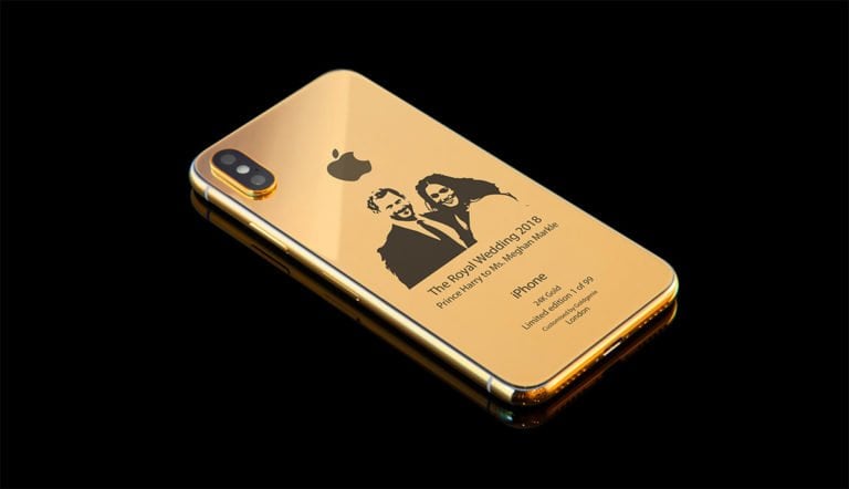 Royal Wedding Edition Gold iPhone