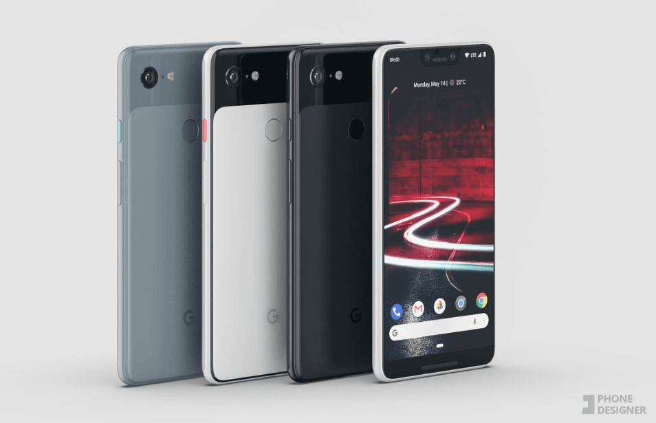 Google Pixel 3 XL Renders