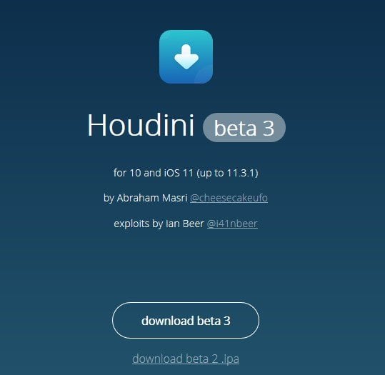 Houdini iOS 11.3.1 Semi-Jailbreak 1