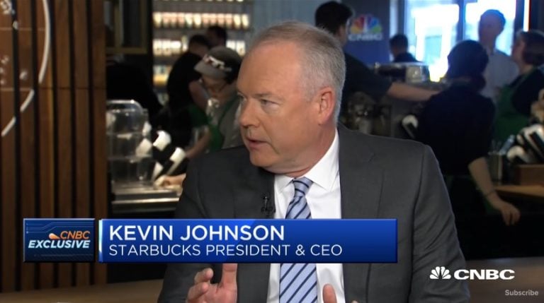 Interview With New Starbucks CEO Kevin Johnson