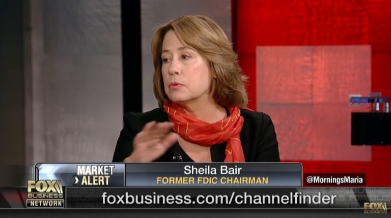 Sheila Bair: Fed Needs To Consider A Digital Currency
