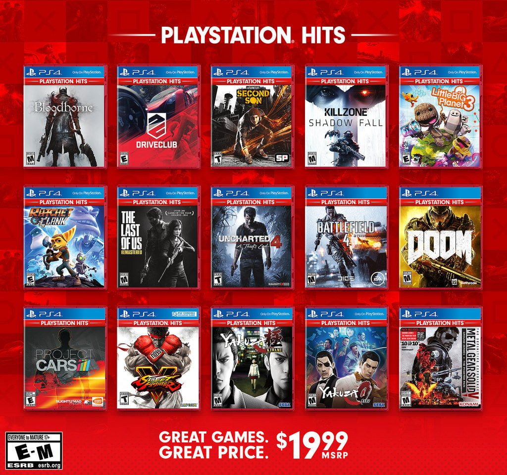 Sony PlayStation Hits Sale