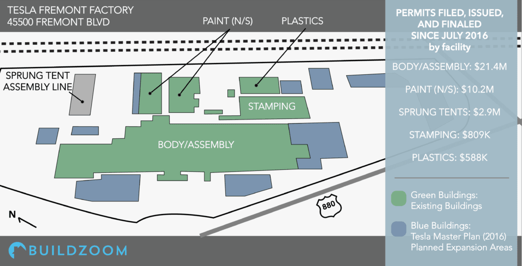 Tesla Fremont Factory Construction 2