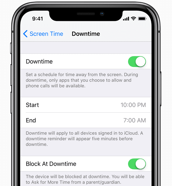 iOS 12 Downtime