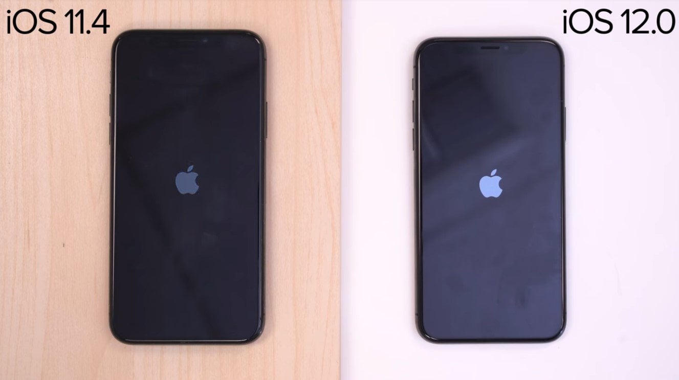 Image result for Ios 12 vs ios11
