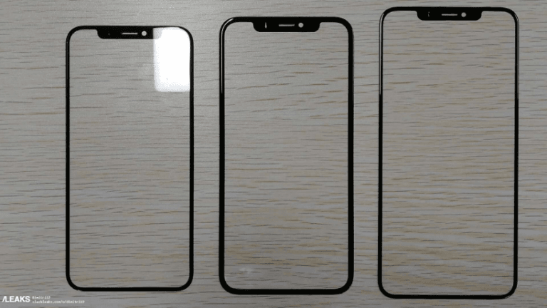 These Are The 2018 iPhones’ Display Panels. Notice Any Difference In Bezels?