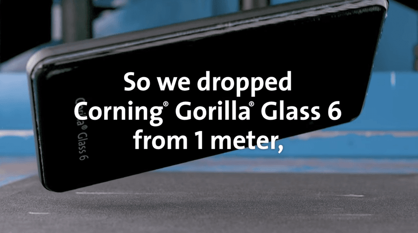 Corning Gorilla Glass 6 on Galaxy Note 9 and iPhone X Plus