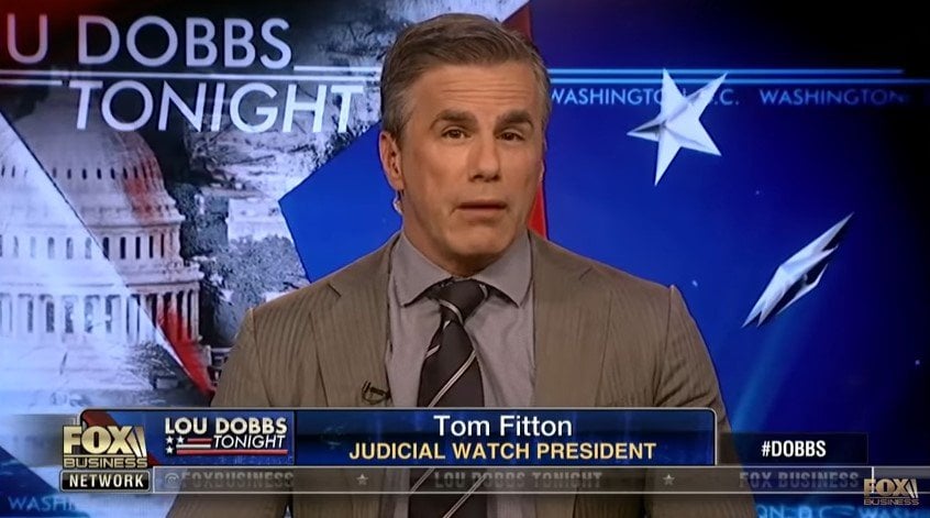 Tom Fitton Mueller Probe