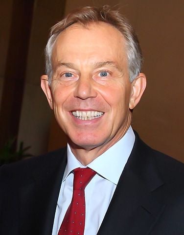 Former British Prime Minister Tony Blair Talks Tariffs