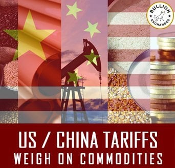 US / China Tariffs Weigh On Commodities