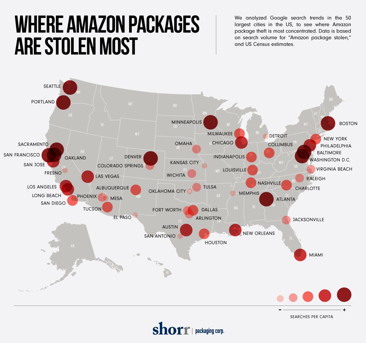 Amazon Package Theft Trends