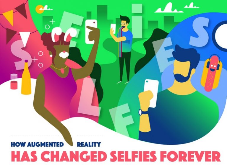 How Augmented Reality Filters Changed Selfies Forever [INFOGRAPHIC]