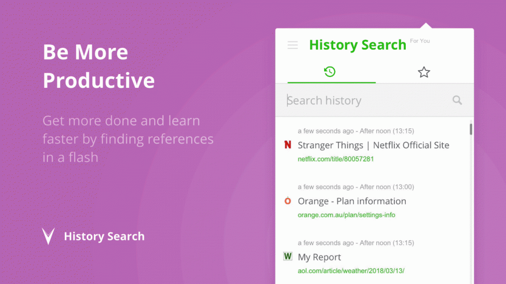 History Search