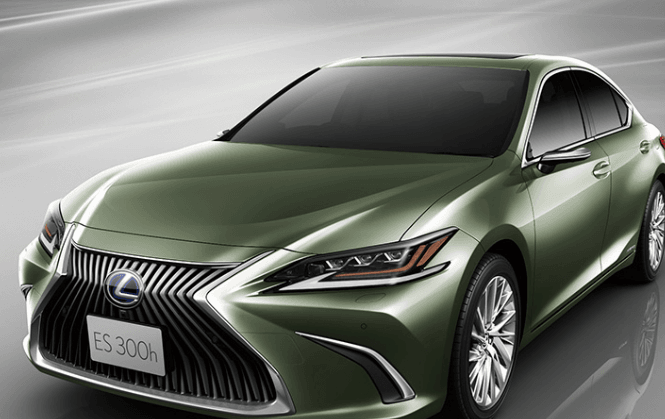 cameras on side mirrors, 2019 Lexus ES