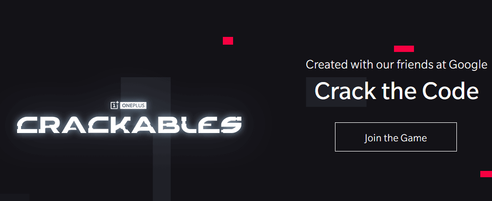 OnePlus Crackables