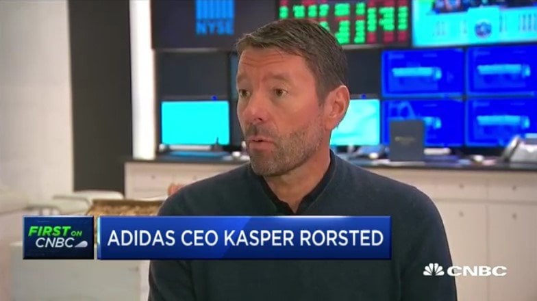 Adidas CEO Kasper Rorsted